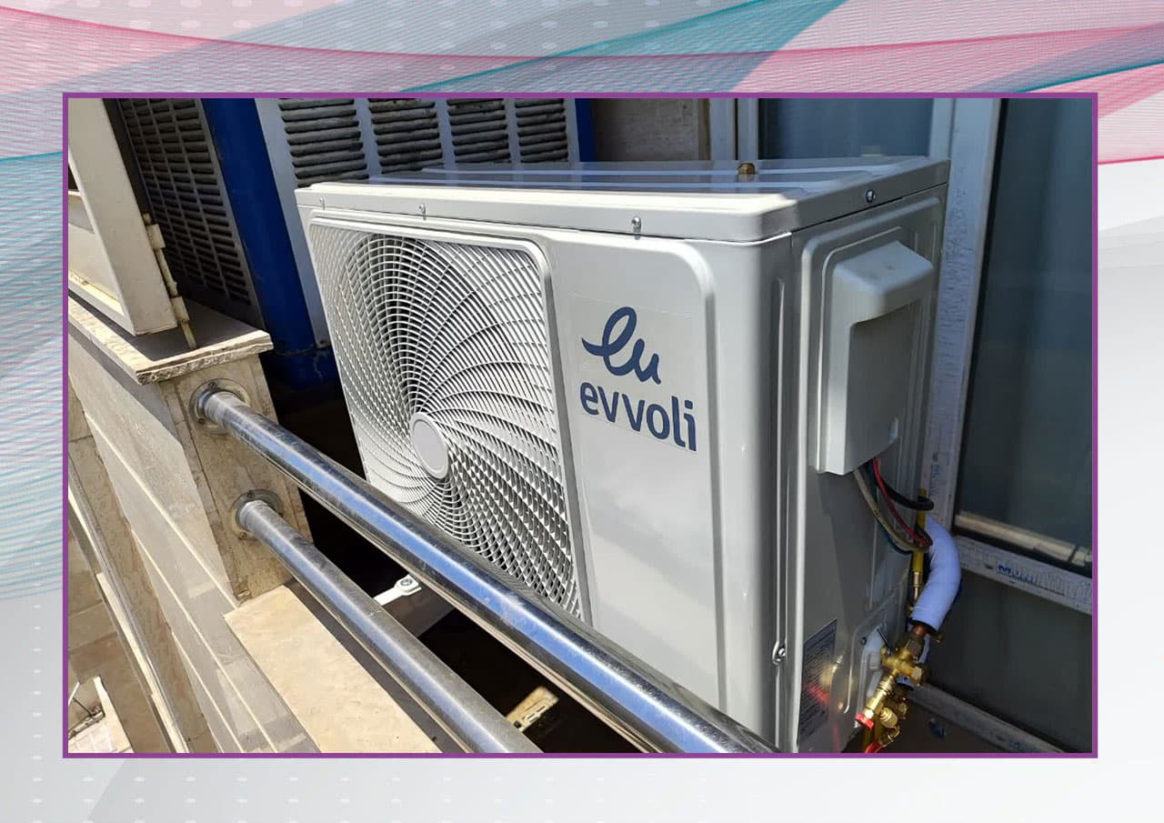 کولر گازی 18000 ایوولی (evvoli)کانورتر مدل الگانت      EVCIS-18K-UV (نسل4) - 3
