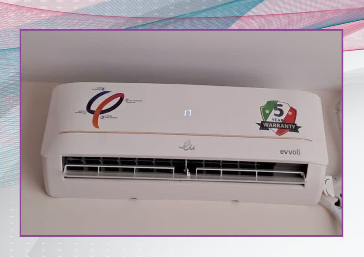 کولر گازی 24000 هزار ایوولی (evvoli) سری گلدن معمولی مدلEVCIS_24K_MD_1 (نسل2) - 3