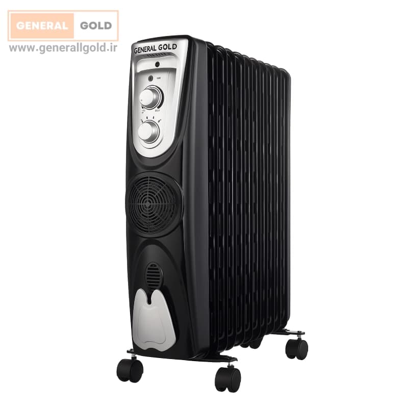شوفاژ برقی جنرال گلد 7پره (بدون فن) مدل GGOH-7W-B generalgold