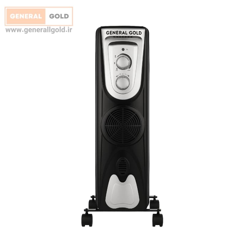 شوفاژ برقی جنرال گلد 7پره (بدون فن) مدل GGOH-7W-B generalgold - 2