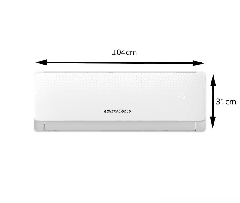 کولرگازی 24000 اینورتر جنرال گلد اسپارک5، GG-AS24000 SPARK5 General Gold(نسل3) - 2