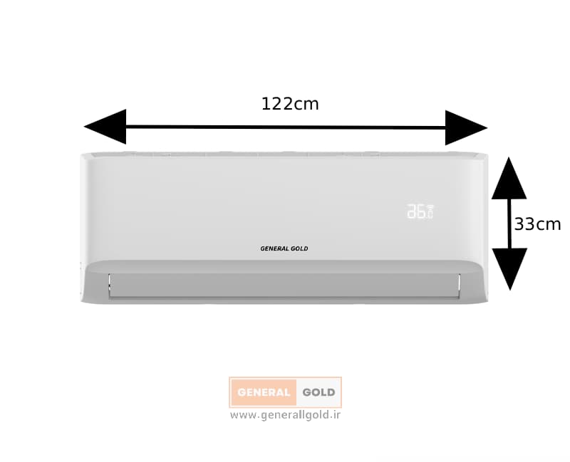 کولرگازی 30000 اینورتر جنرال گلد اسپارک5، GG-AS30000 SPARK5 General Gold(نسل3) - 4