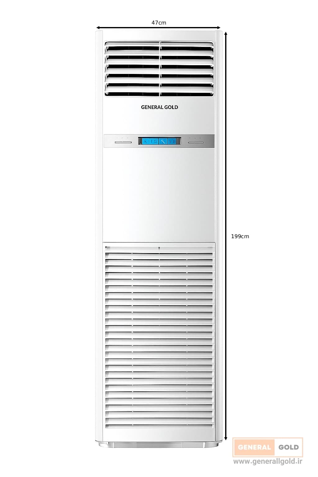 کولر گازی جنرال گلد60000بیکس کانورتر،مدل (نسل4) GG-GHF60000D BIX T3 - 3